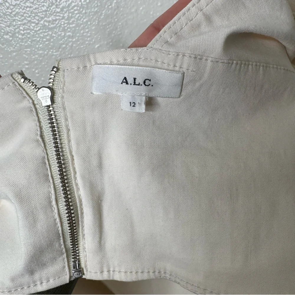 A.L.C. Linen Blend Gianna Top size 12